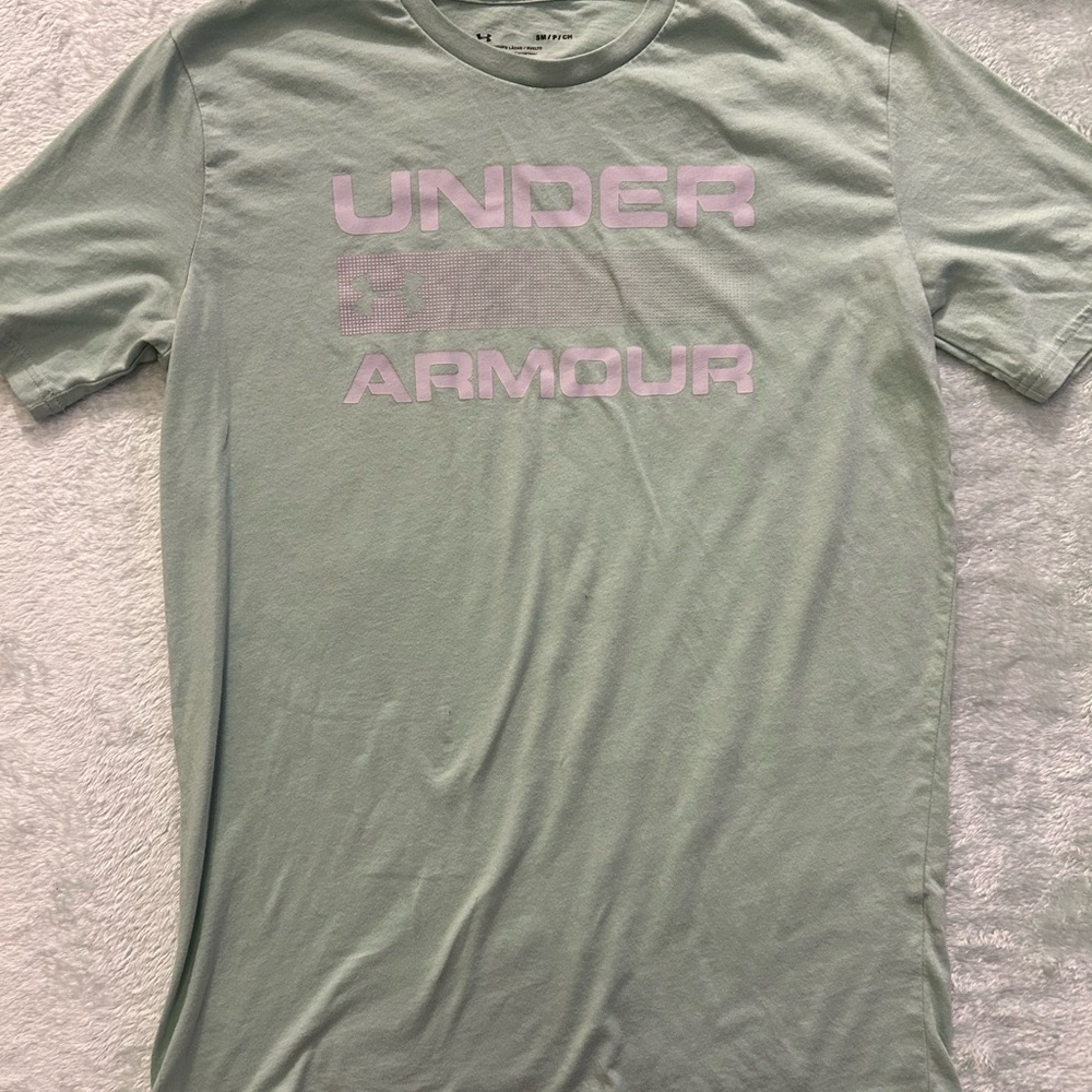 Under Armour Light Green T-Shirt